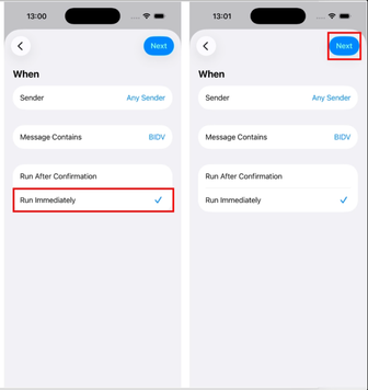 Guide to Connect SOC Finance with Shortcuts to Record SMS Transactions