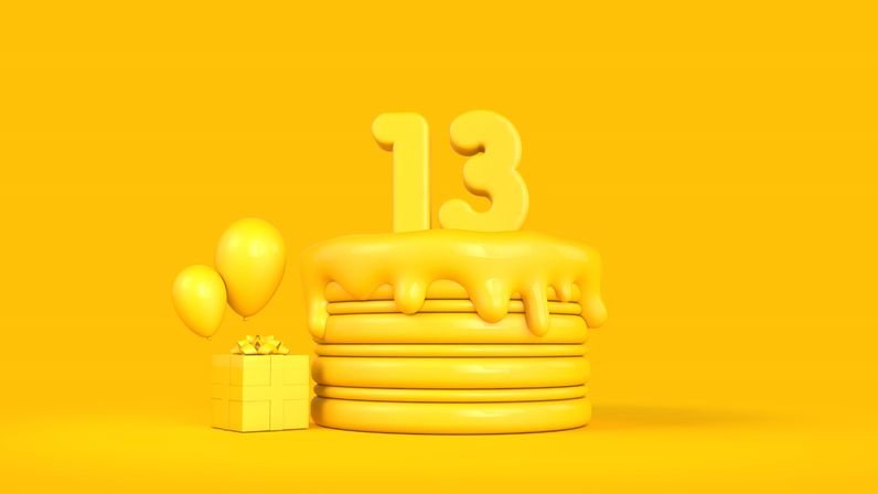 Lucky number 13 - receive a free VIP website from SOC now!