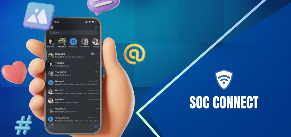 SOC Connect - Reliable & Secure Communication